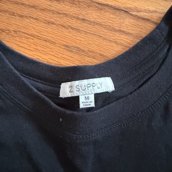 Z Supply Go To Tee Bundle - Black and Iced Coffee - Picture 4 of 4